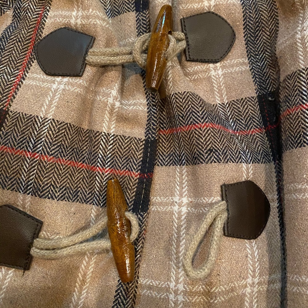 Fall Sweater Jacket with Fabric Belt - Picture 4 of 5